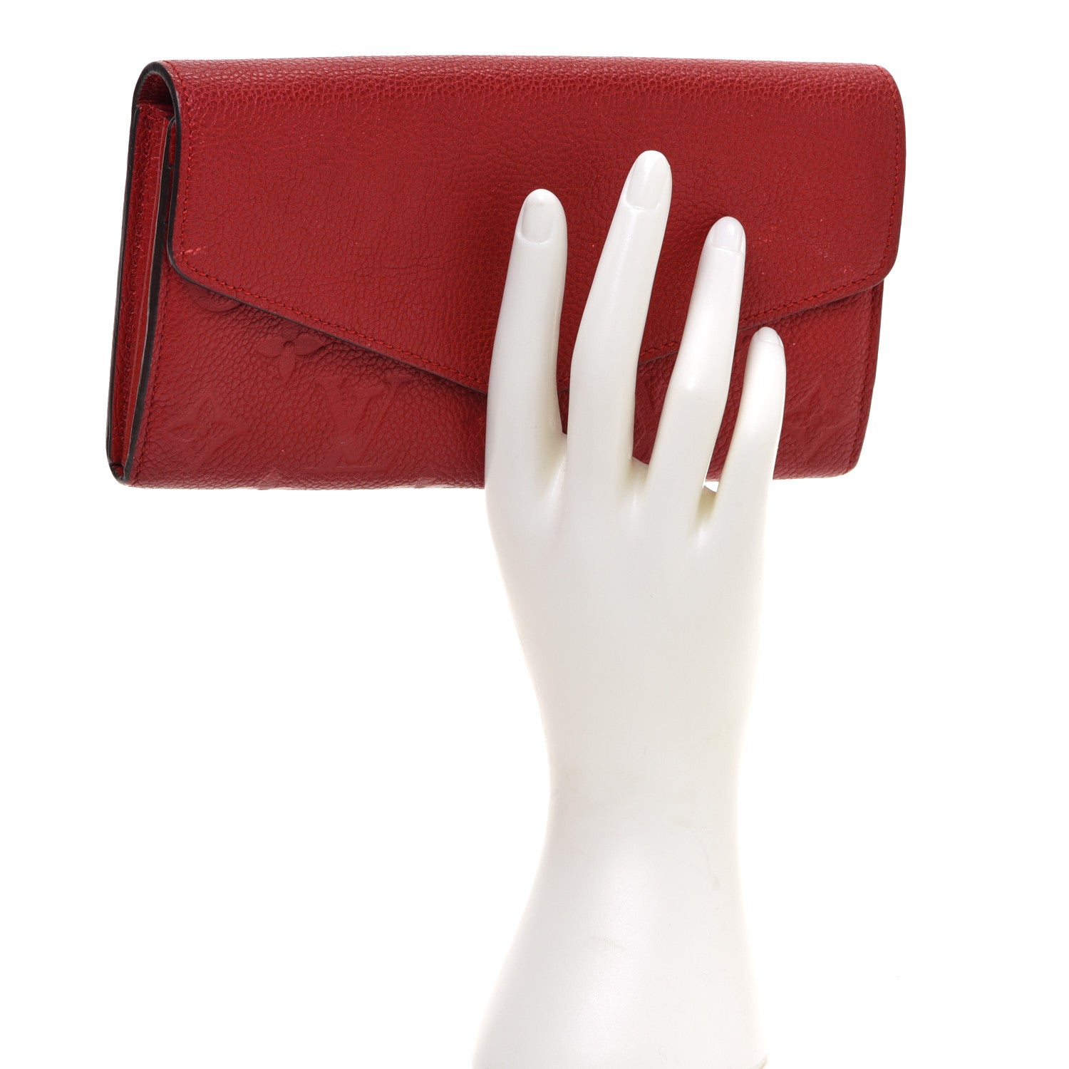 Louis Vuitton Empreinte Sarah Wallet NM Cherry 2 of 11