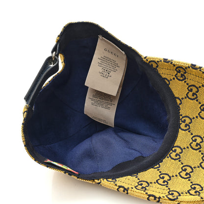 Gucci Monogram Multicolor Baseball Hat S Yellow Blue 6 of 7