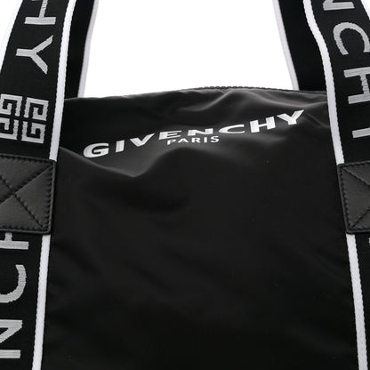 Givenchy Nylon Logo Gym Duffle Black 7 of 9