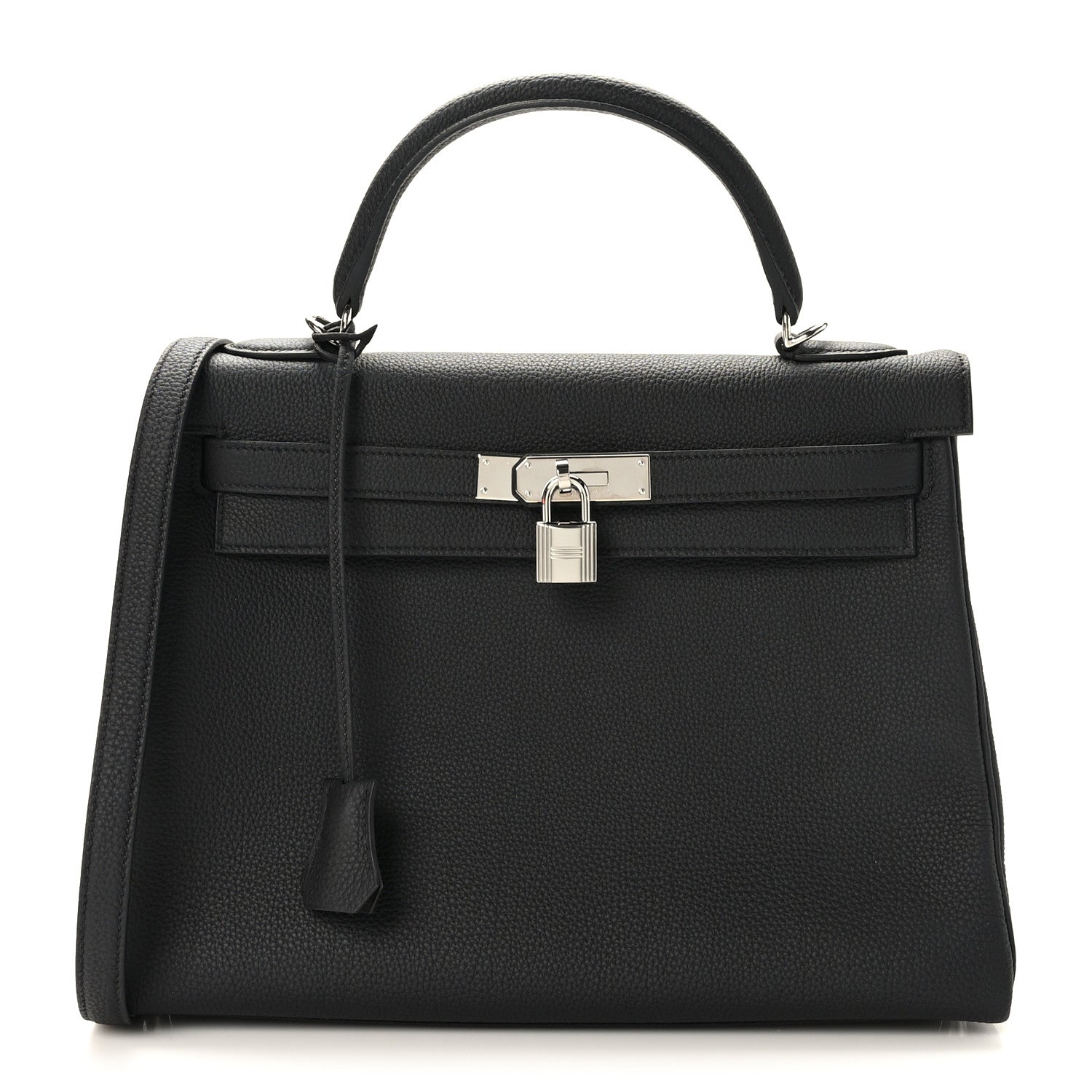 Hermes Togo Kelly Retourne 32 Black 1 of 10