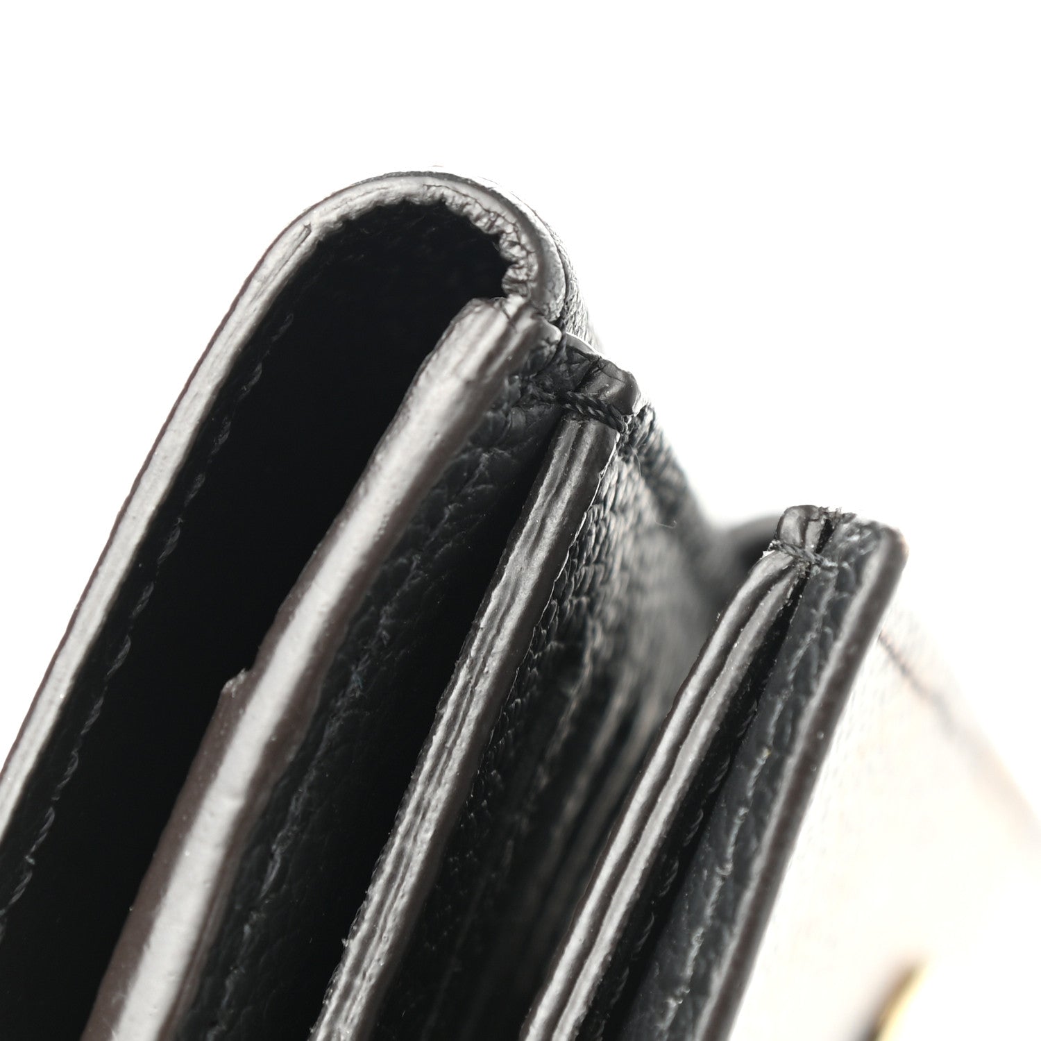 Louis Vuitton Monogram Pallas Compact Wallet Black 10 of 10