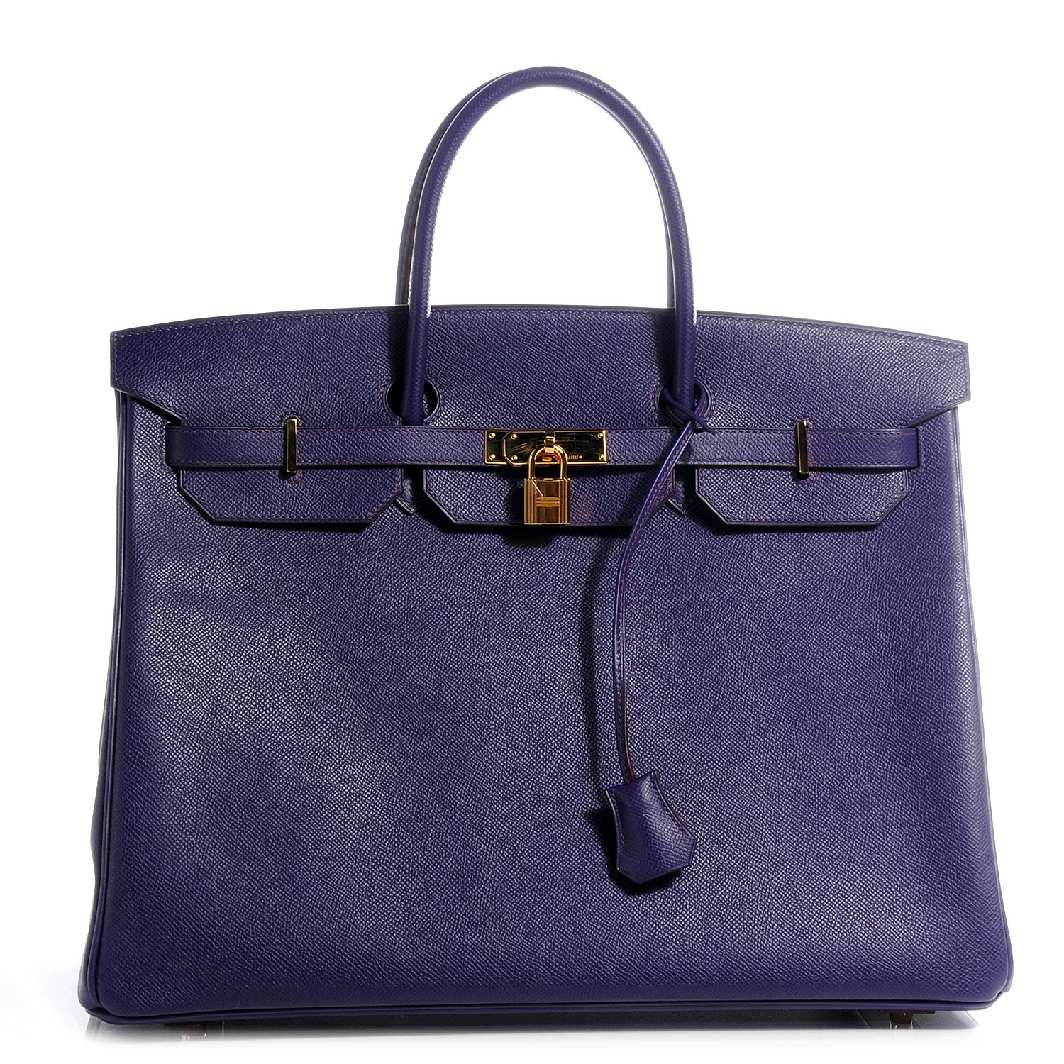 Hermes Epsom Birkin 40 Iris 1 of 10