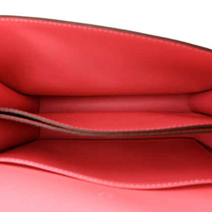 Hermes Evercolor Sac Roulis 23 Rose Azalee 5 of 10