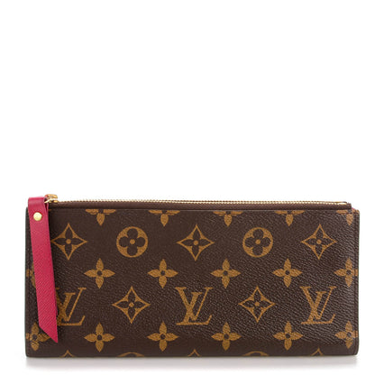 Louis Vuitton Monogram Adele Wallet Fuchsia 1 of 7