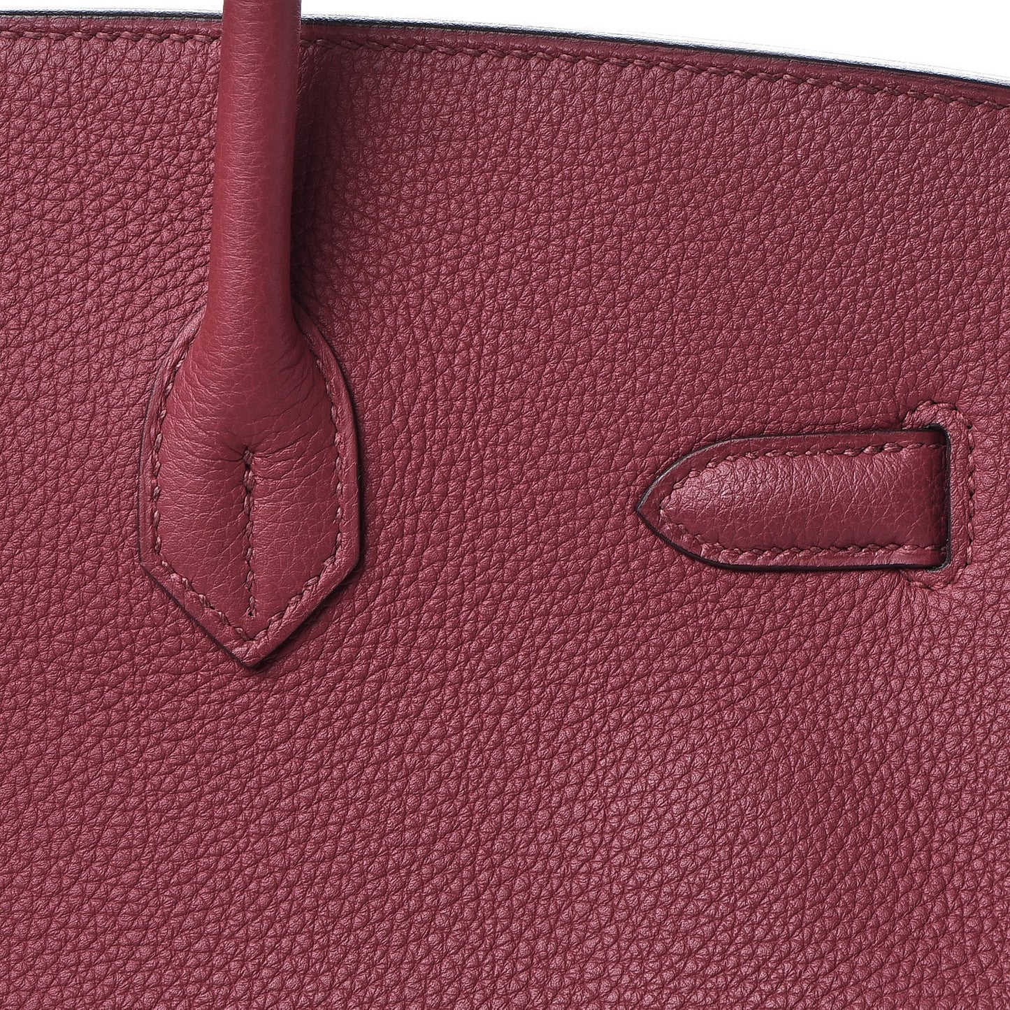 Togo Birkin 35 Rouge Grenat