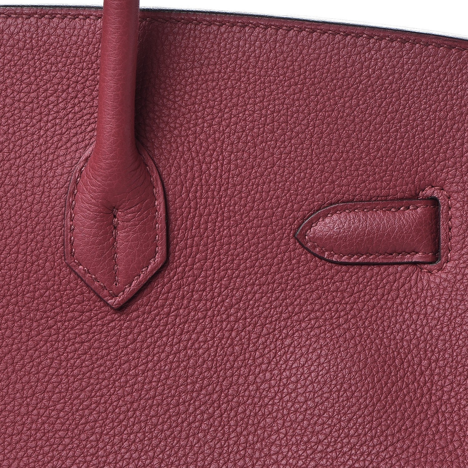 Hermes Togo Birkin 35 Rouge Grenat 29 of 30
