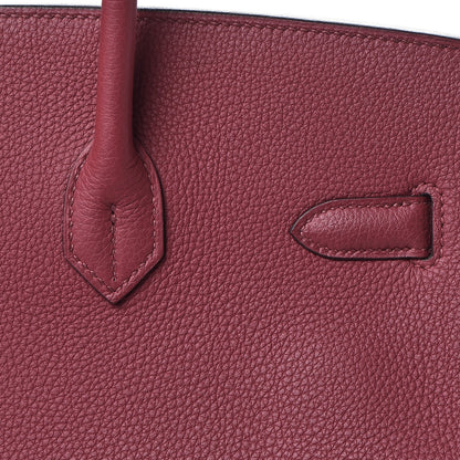 Hermes Togo Birkin 35 Rouge Grenat 29 of 30