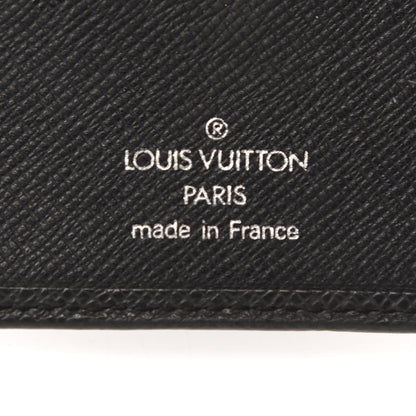 Louis Vuitton Taiga Porte Billets 3 Cartes Billfold Wallet Coin Case Ardoise 6 of 6