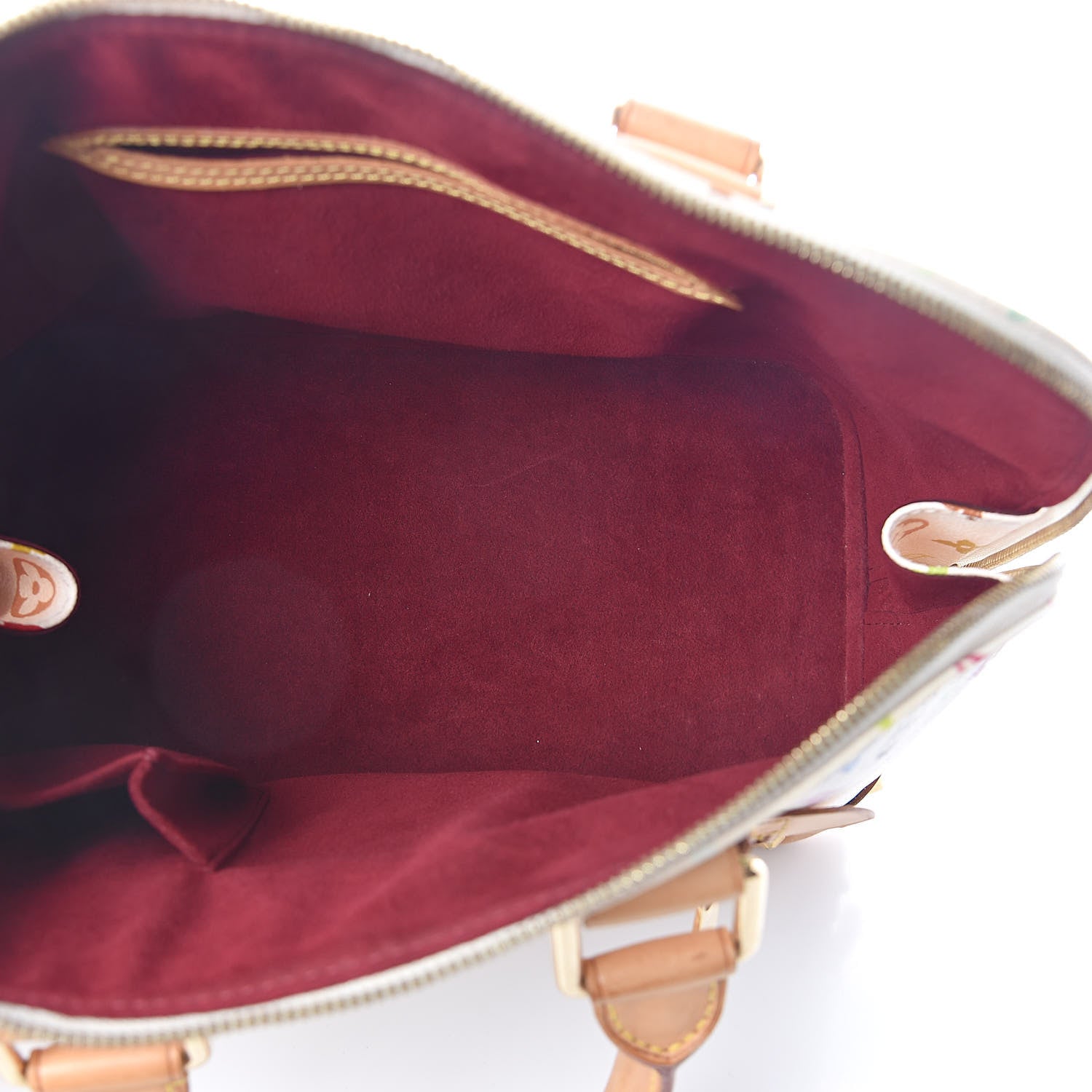 Louis Vuitton Monogram Multicolor Alma White 6 of 10