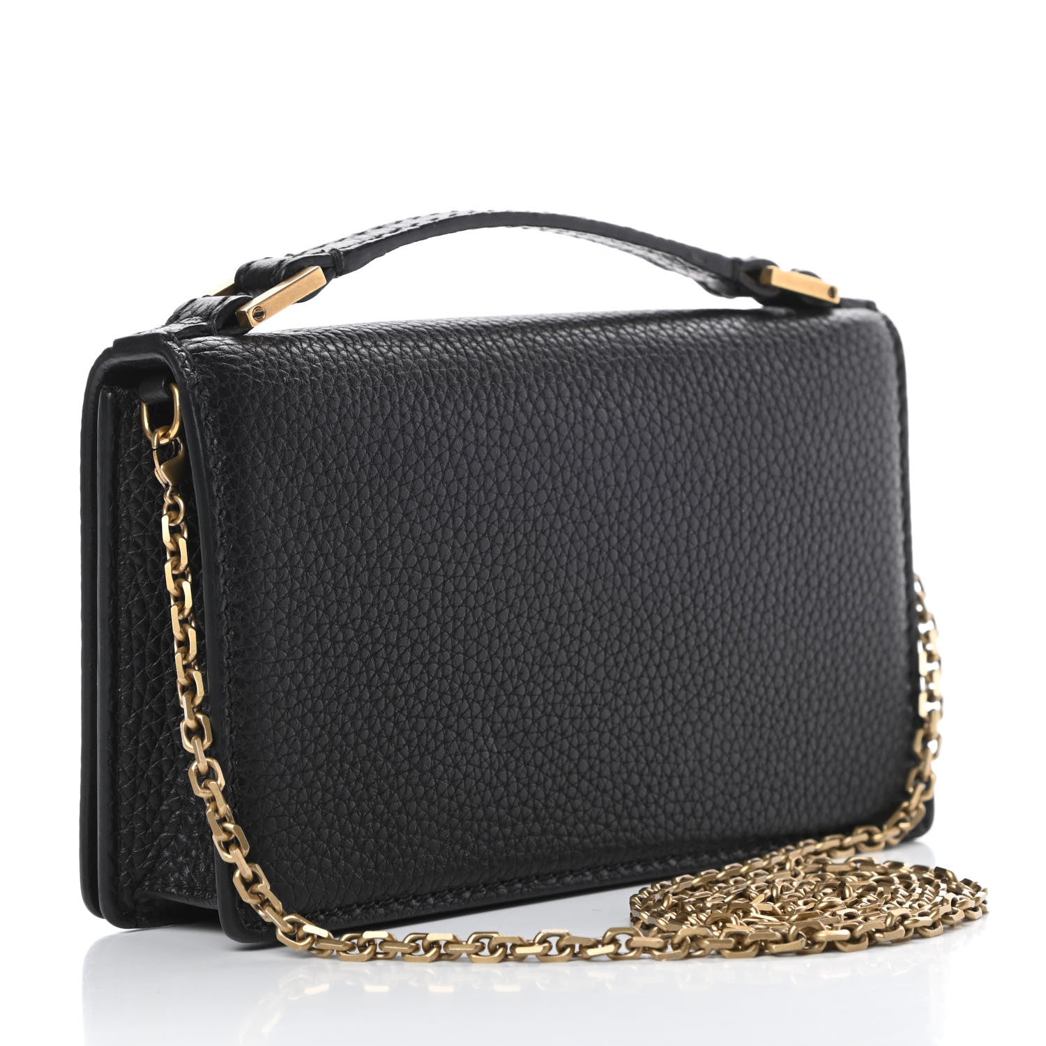 Christian Dior Grained Calfskin J'adior Clutch Black 4 of 13