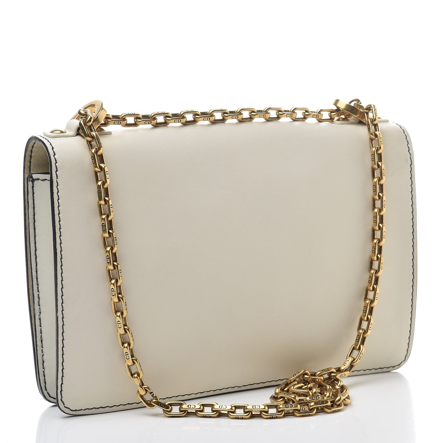 Christian Dior Calfskin J'Adior Chain Flap Bag Off White 3 of 13