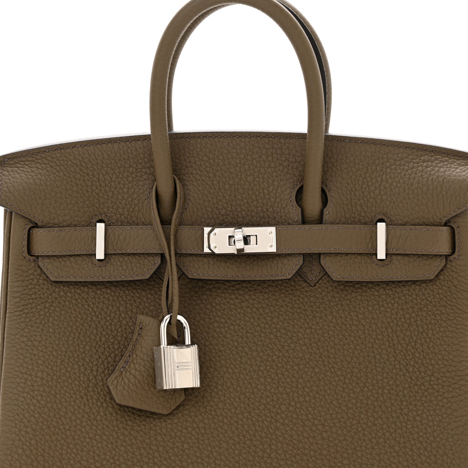 Hermes Togo Birkin 25 Toundra 8 of 12