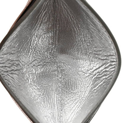 Bottega Veneta Mirror Laminated Nappa Intrecciato Card Holder Silver 5 of 8