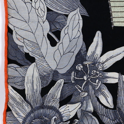 Hermes Cashmere Silk Tous Les Bateaux du Monde Shawl 140 4 of 4
