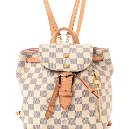 Louis Vuitton Damier Azur Sperone BB Backpack 7 of 10