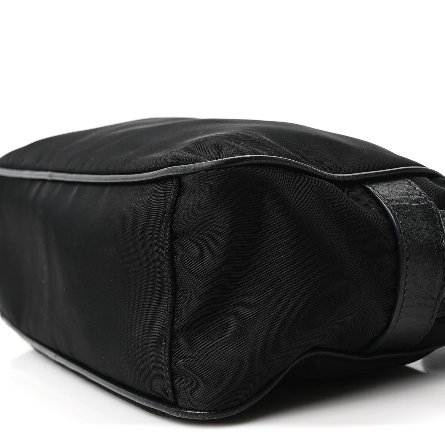 Prada Tessuto Nylon Soft Calf Camera Bag Black 1841419 – FASHIONPHILE