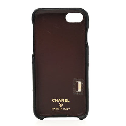 Chanel Lambskin Quilted iPhone 7/8 Coco Tech Case Black 7 of 9