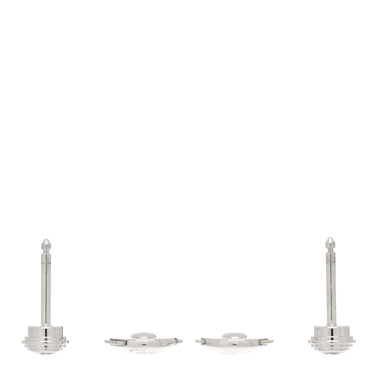 18K White Gold Diamond SM D'Amour Earrings