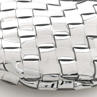 Bottega Veneta Mirror Laminated Nappa Intrecciato Mini Sardine Bag Silver 9 of 9