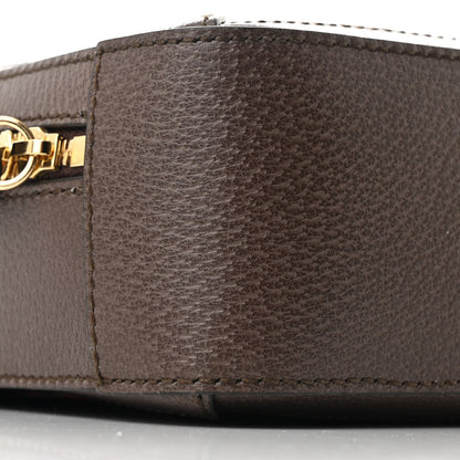 Gucci GG Supreme Monogram Web Small Ophidia Top Handle Shoulder Bag Brown 9 of 10