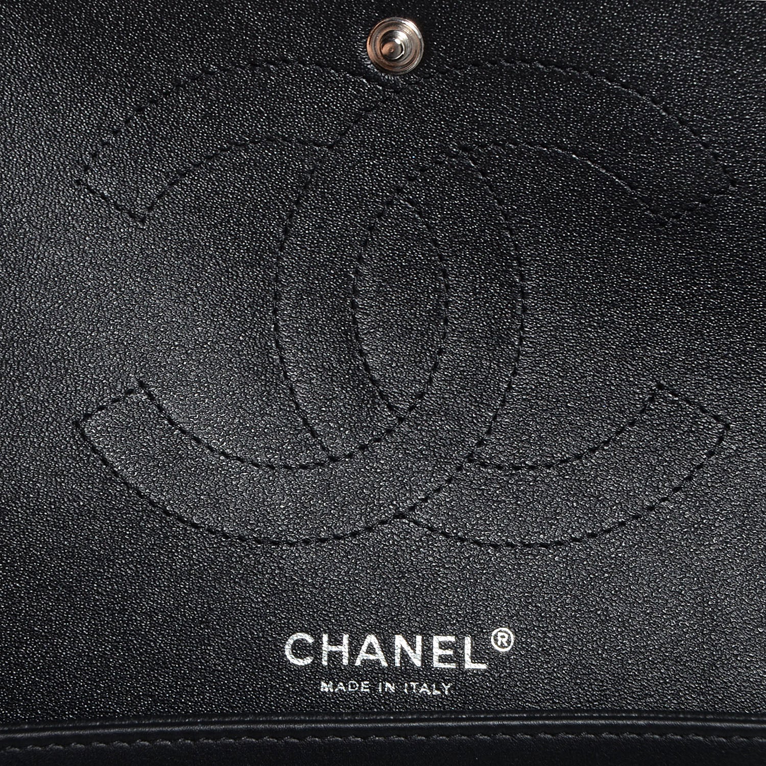 Chanel Patent Jumbo Double Flap Black 6 of 9