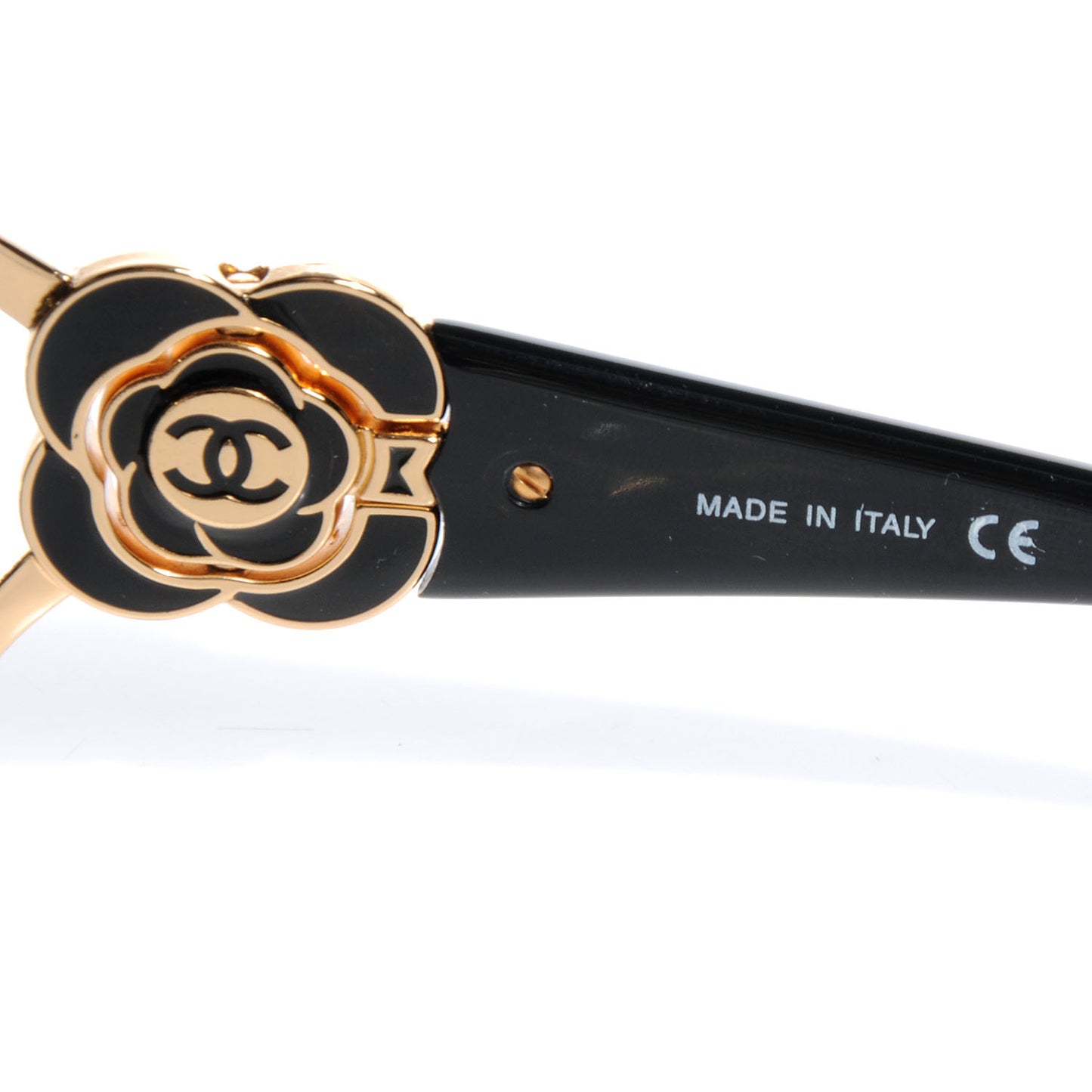 CHANEL Camellia CC Sunglasses 4164 Black