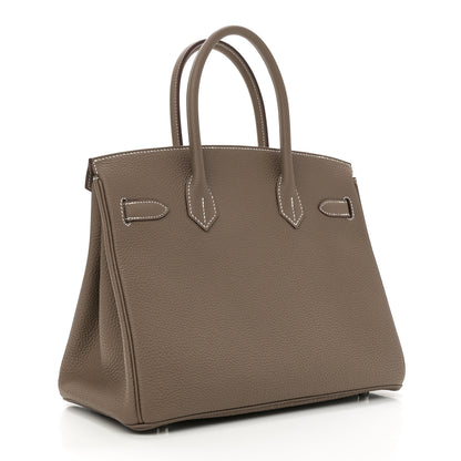 Hermes Togo BIRKIN 30 Etoupe 3 of 11
