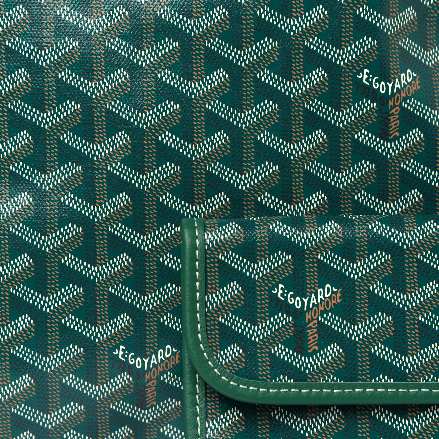 Goyardine Saint Louis GM Green