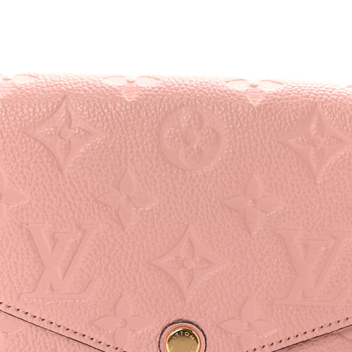 Louis Vuitton Empreinte Pochette Felicie Chain Wallet Rose Poudre 8 of 10