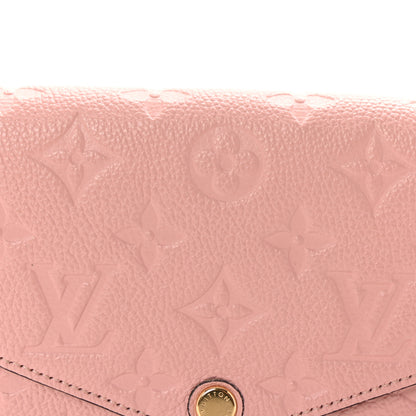 Louis Vuitton Empreinte Pochette Felicie Chain Wallet Rose Poudre 8 of 10