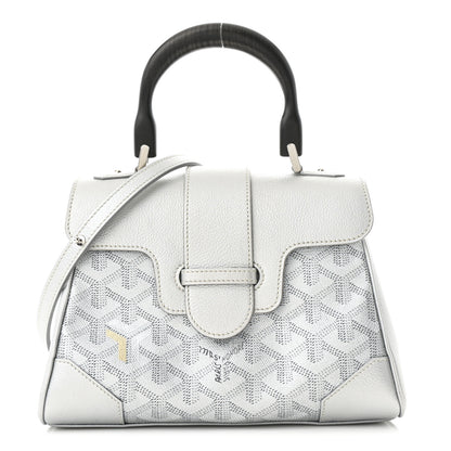 Goyard Goyardine Precious Metals Mini Saigon Silver 1 of 11