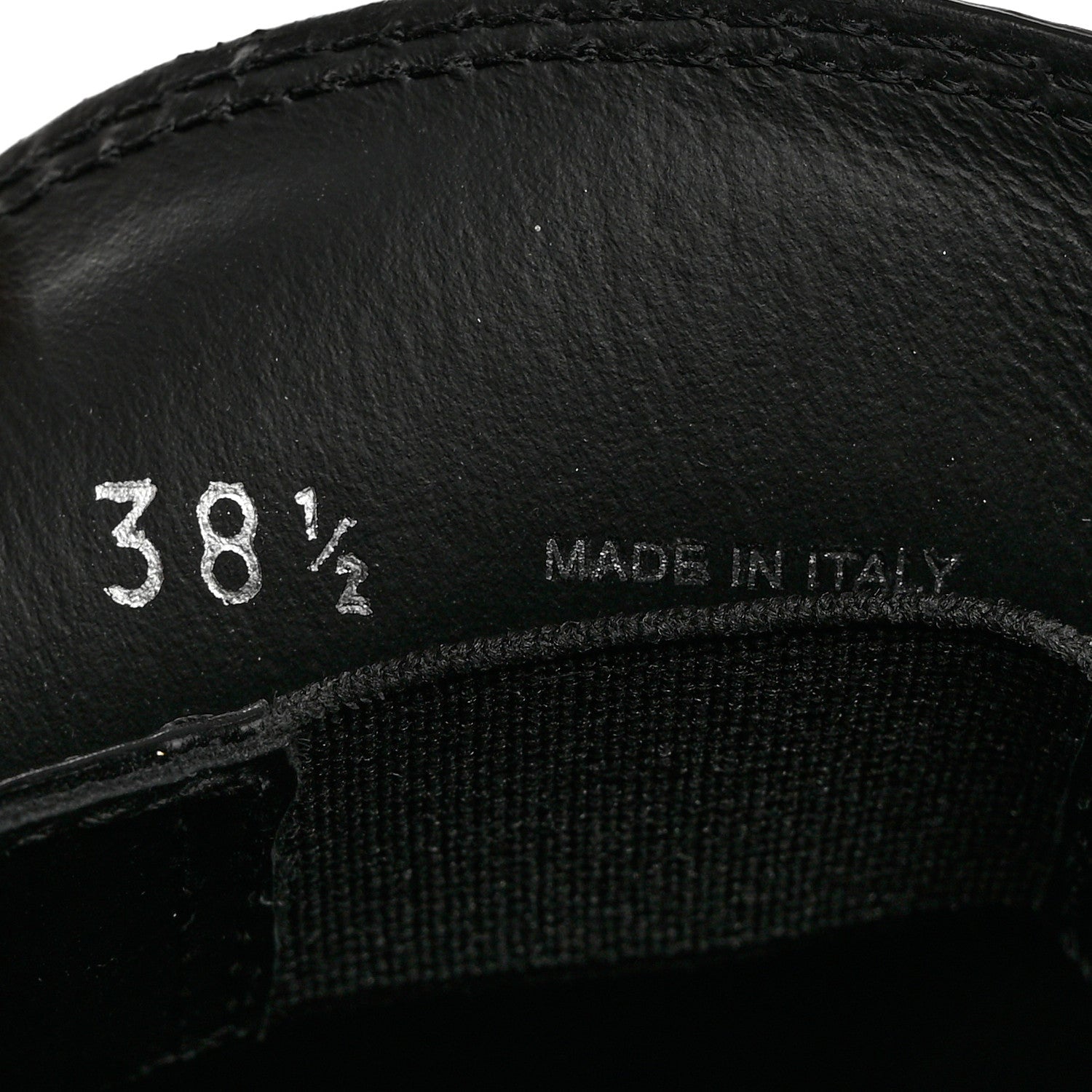Prada Spazzolato Metal Triangle Logo 50mm Loafers 38.5 Black 6 of 9