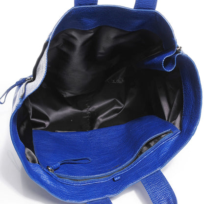 3.1 Phillip Lim 3.1 Leather Large Pashli Tote Cobalt 5 of 10