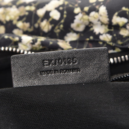 Givenchy Nylon Calfskin Baby's Breath Print Backpack Black 7 of 10
