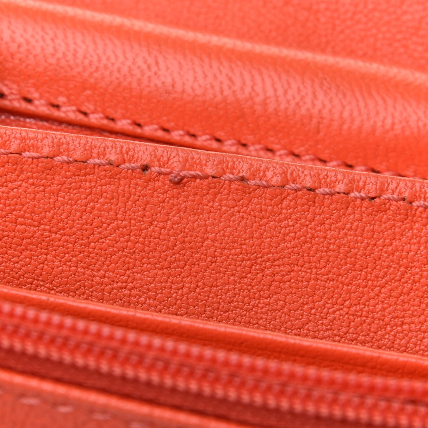Proenza Schouler Lambskin PS1 Large Chain Wallet Deep Coral 8 of 10