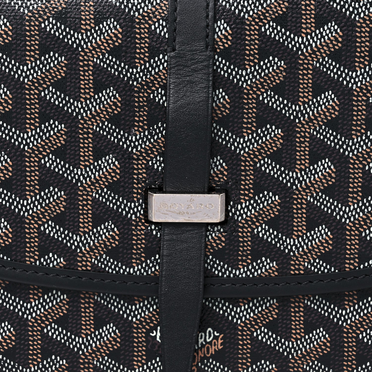 Goyard Goyardine Belvedere II PM Messenger Bag Black 10 of 11