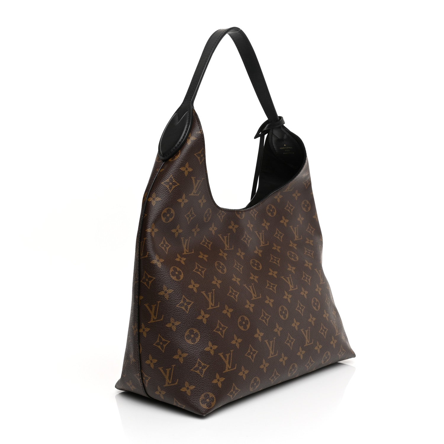 Louis Vuitton Monogram Flower Hobo Black 4 of 24