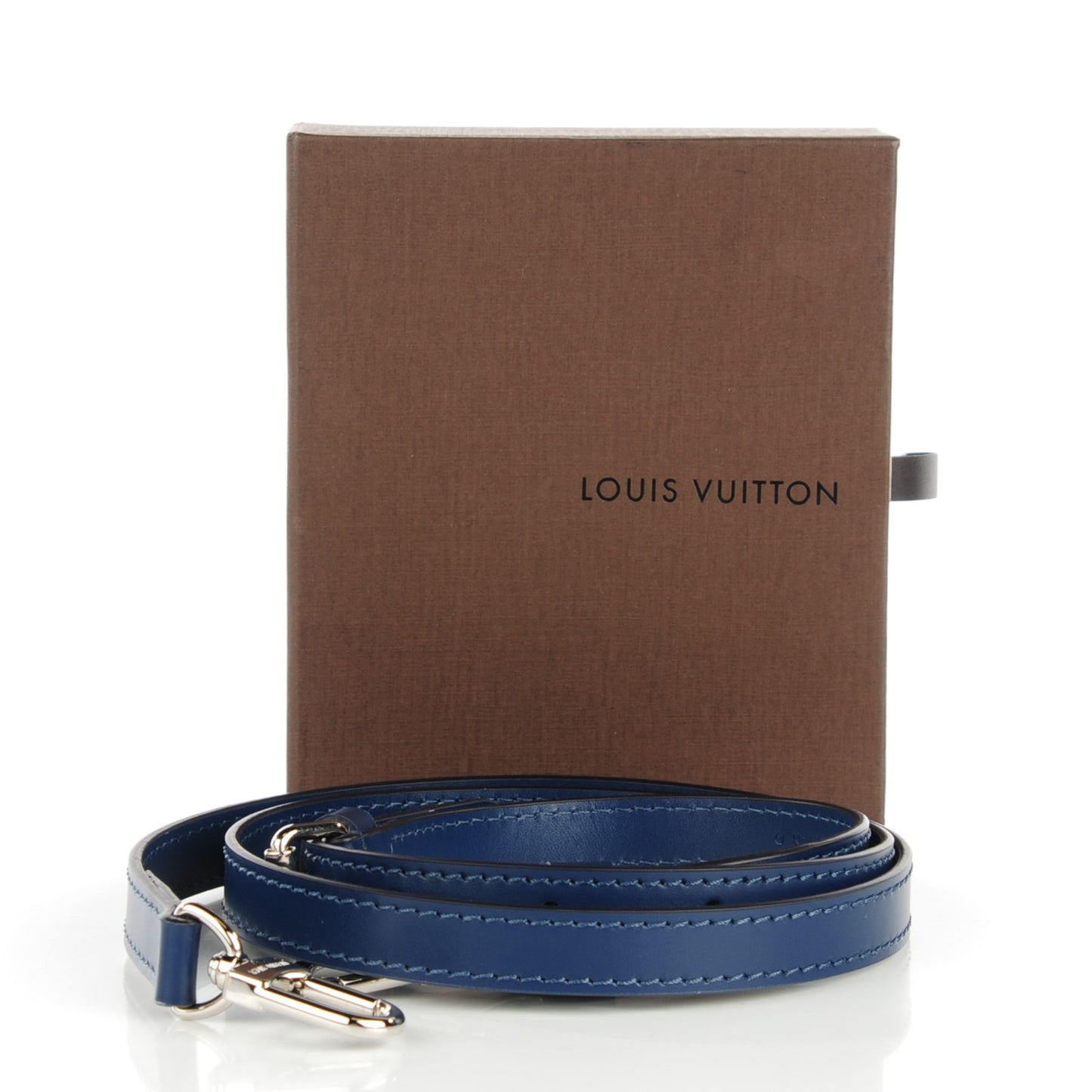 Calfskin 16mm Adjustable Shoulder Strap Indigo
