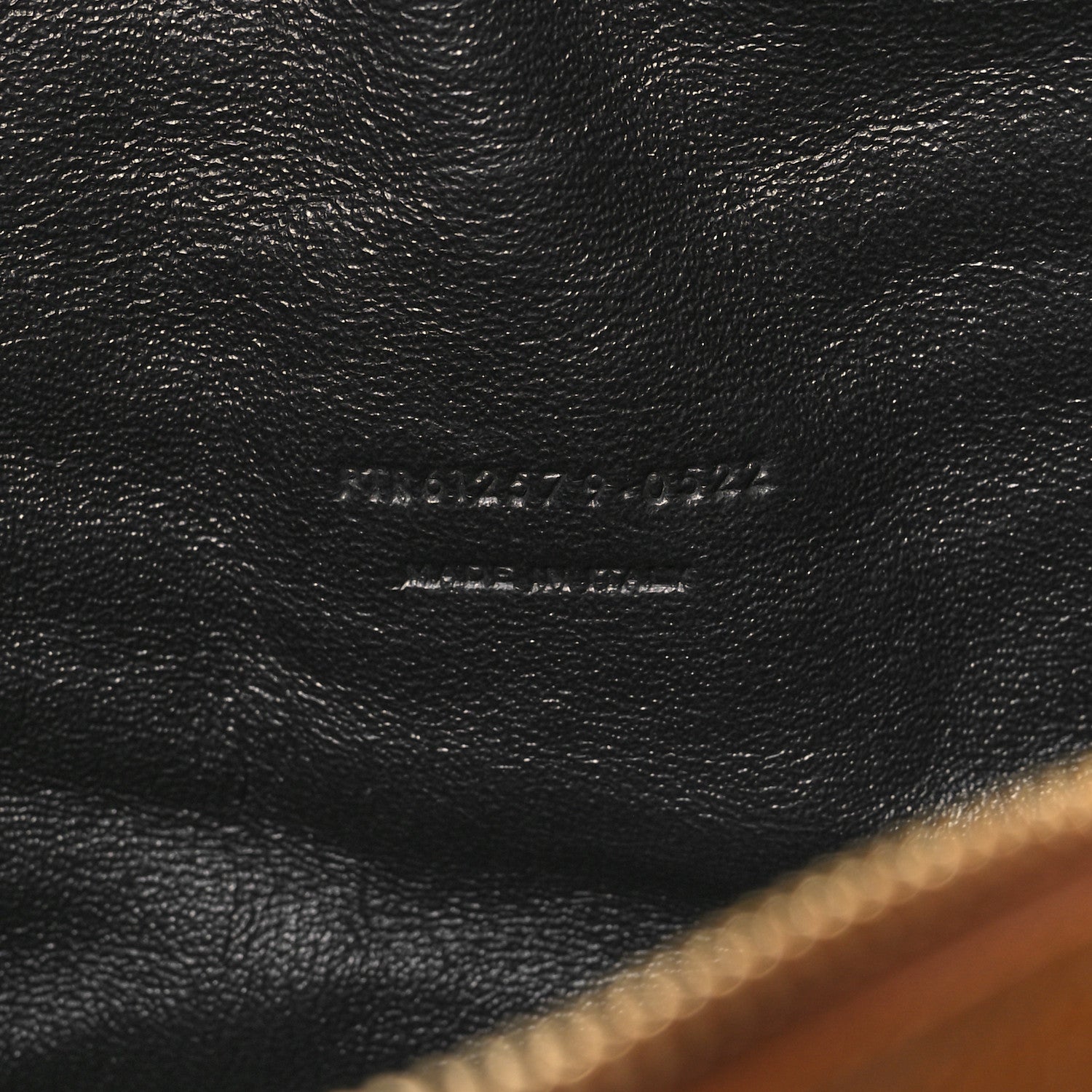 Saint Laurent Grain De Poudre Matelasse Monogram Mini Lou Camera Bag Dark Natural 7 of 11