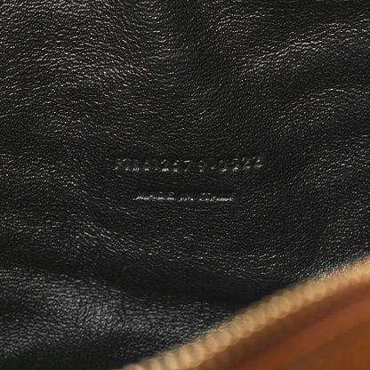 Saint Laurent Grain De Poudre Matelasse Monogram Mini Lou Camera Bag Dark Natural 7 of 11