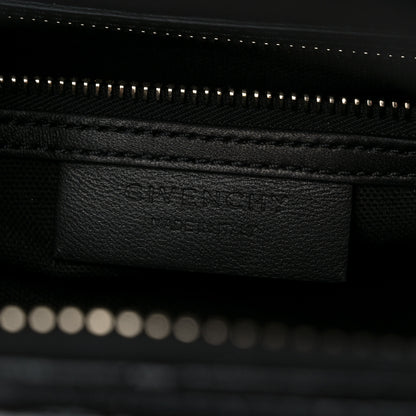 Givenchy Calfskin Crocodile Embossed Small Antigona Black 6 of 10