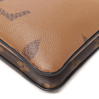 Louis Vuitton Reverse Monogram Giant Double Zip Pochette 5 of 8