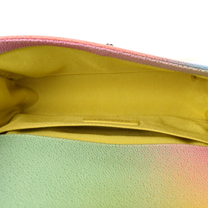 Chanel Caviar Quilted Medium Cuba Rainbow Boy Flap Multicolor 6 of 12