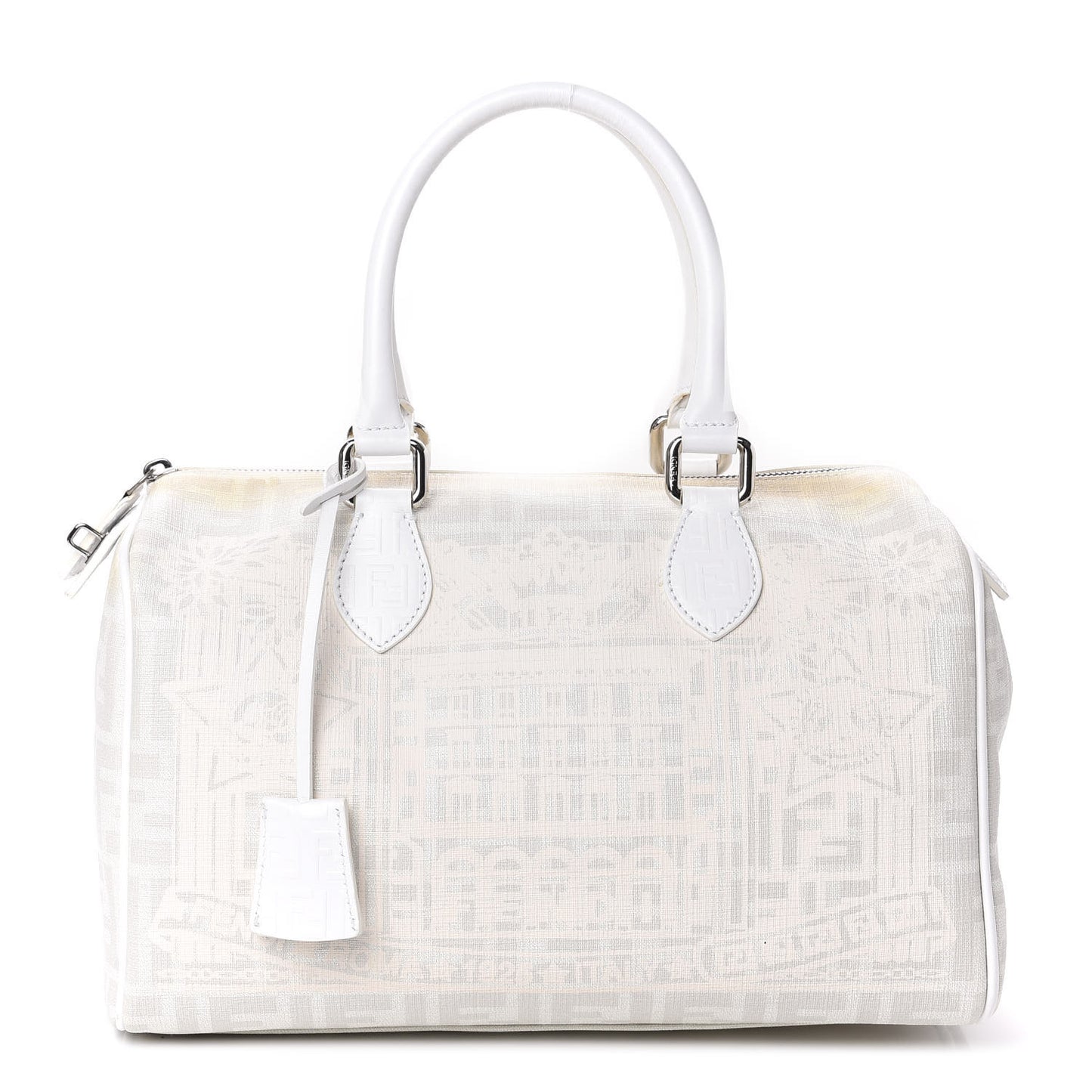 Zucca Spalmati Palazzo Print Forever Boston White