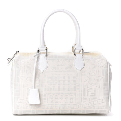Fendi Zucca Spalmati Palazzo Print Forever Boston White 1 of 15