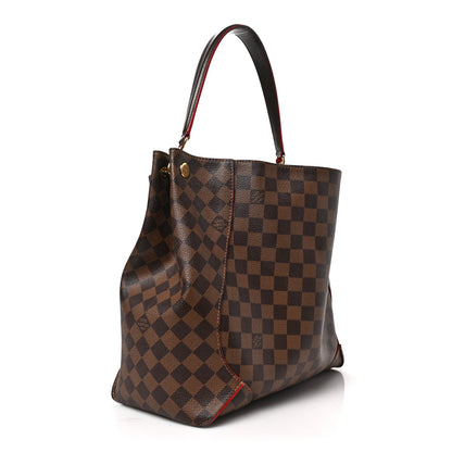 Louis Vuitton Damier Ebene Caissa Hobo Cherry 3 of 12