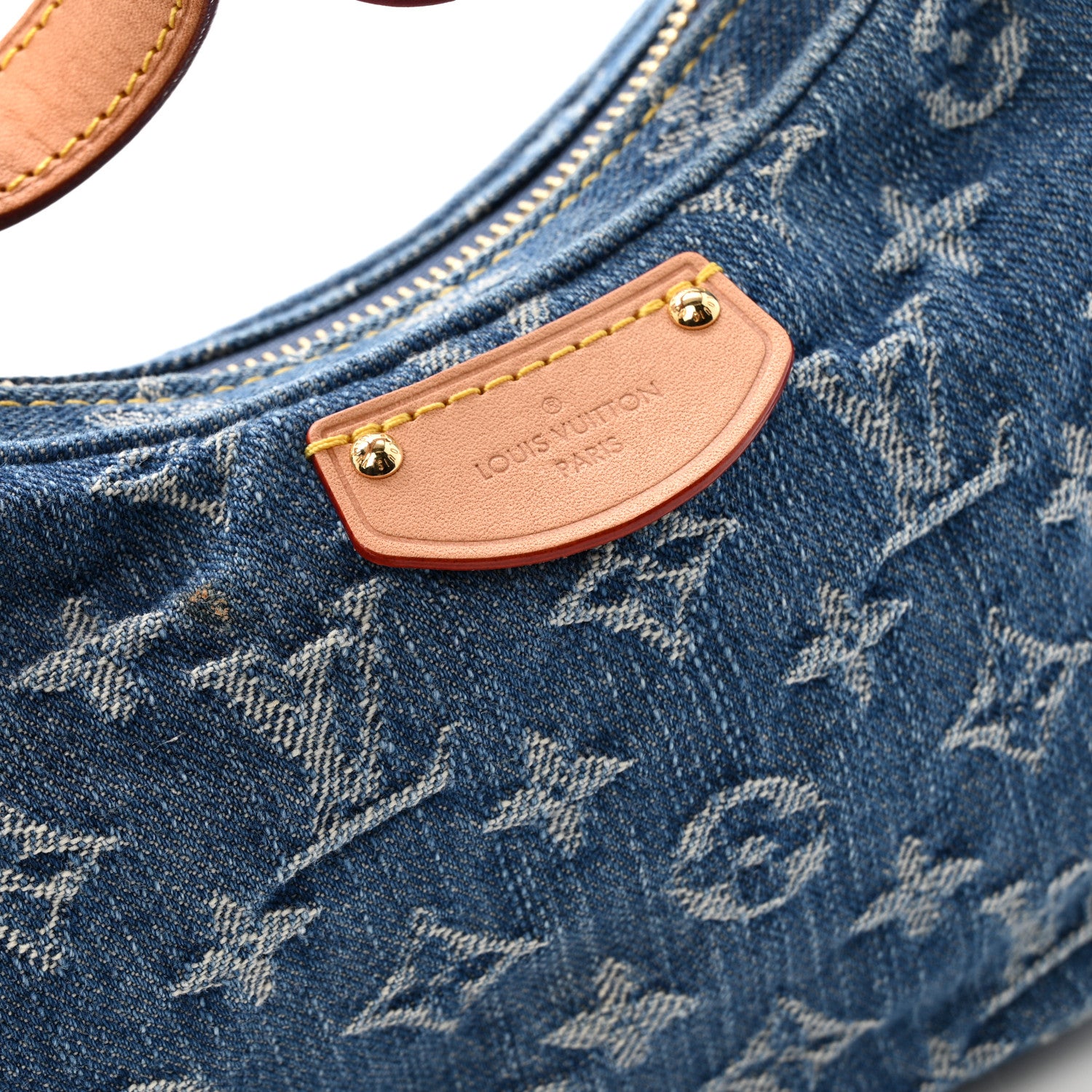 Louis Vuitton Monogram Denim Croissant MM Blue 11 of 11