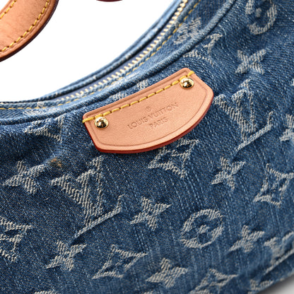 Louis Vuitton Monogram Denim Croissant MM Blue 11 of 11