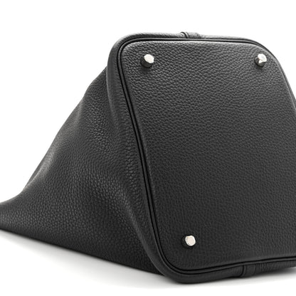Hermes Taurillon Clemence Picotin Lock 22 MM Black 9 of 11