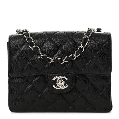 Chanel Caviar Quilted Mini Square Flap Black 1 of 9